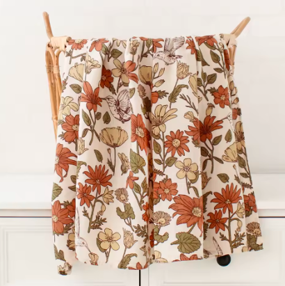 Eira Printed Muslin Swaddle