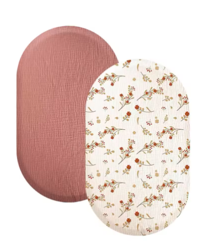 Petal Bassinet Sheets