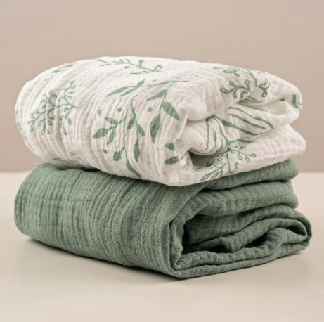Berry Muslin Bassinet Sheets