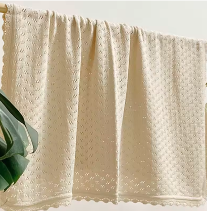 Mellie Cotton Knit Blanket