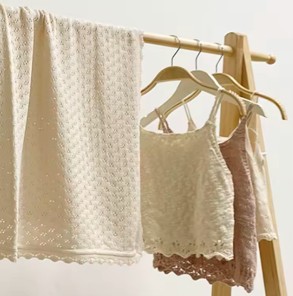 Mellie Cotton Knit Blanket