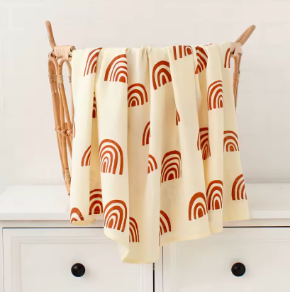 Eira Printed Muslin Swaddle