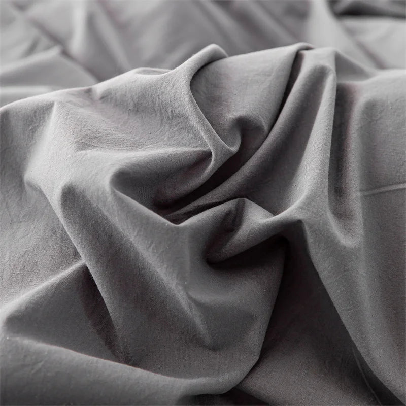 CottonTwist Bedding Set (Duvet Cover + Pillowcases)