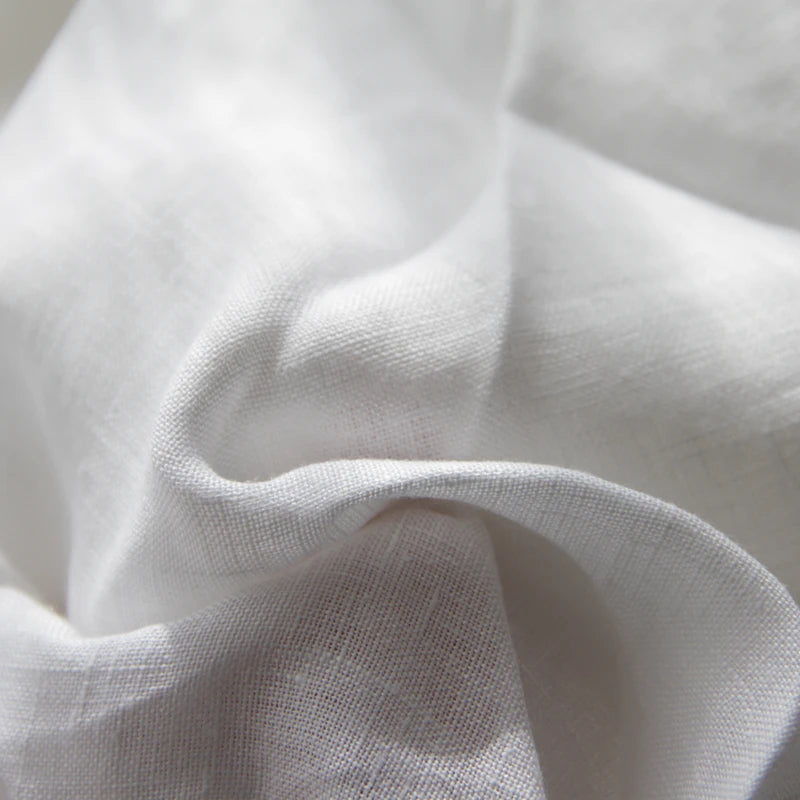 LuxeLinen Sheet Set ( Flat Sheet + 2 Pillowcases)