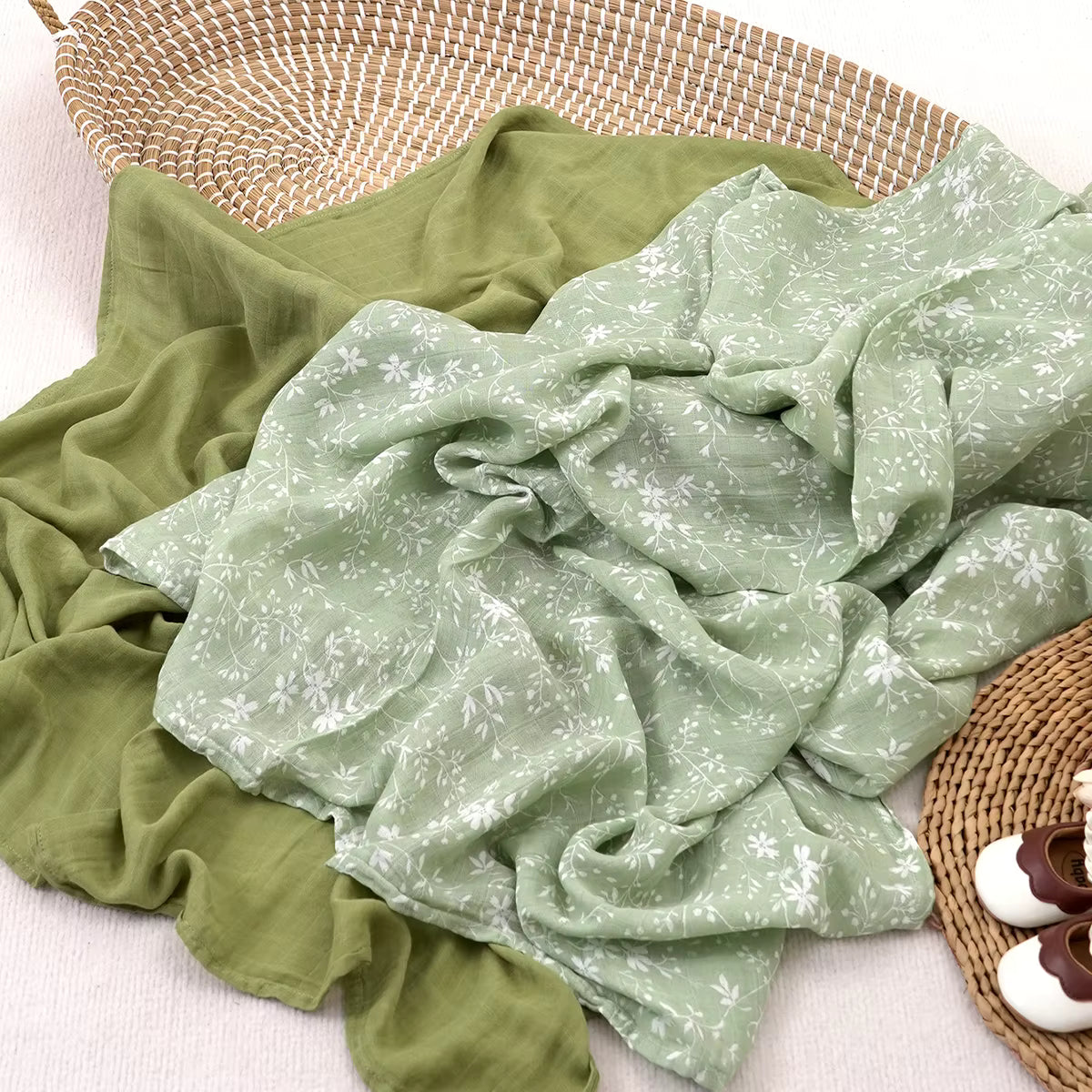 Luma Muslin Baby Swaddle (2 Set)