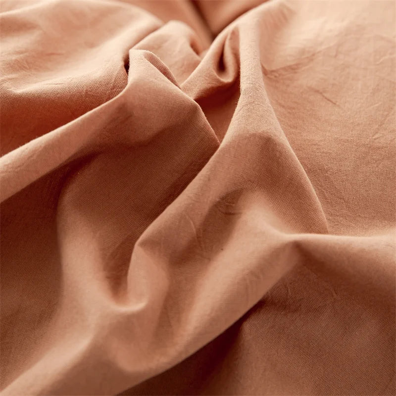 CottonTwist Bedding Set (Duvet Cover + Pillowcases)