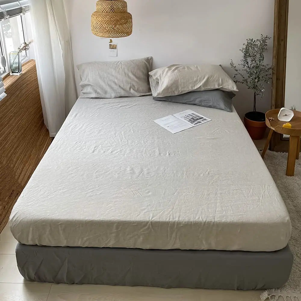 LuxeLinen Fitted Sheet