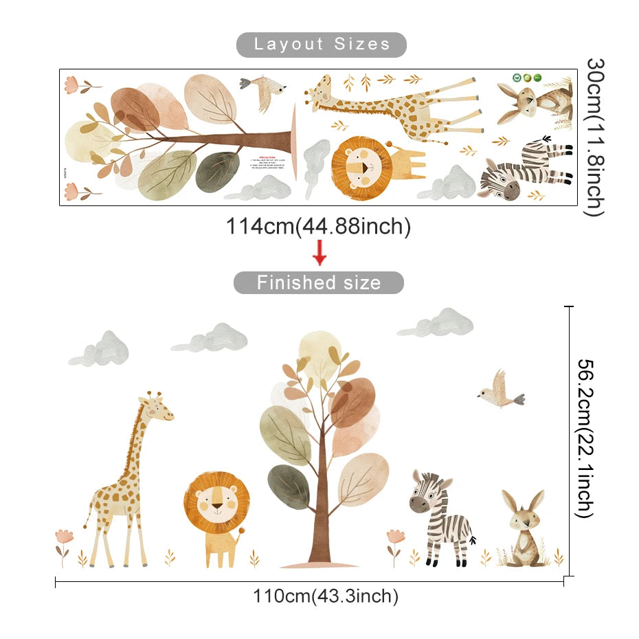 SafariPals Wall Decals