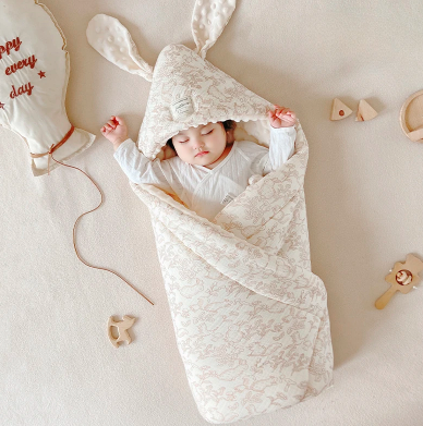 Cocoon Envelope Swaddle Wrap- Bunny Ear Design