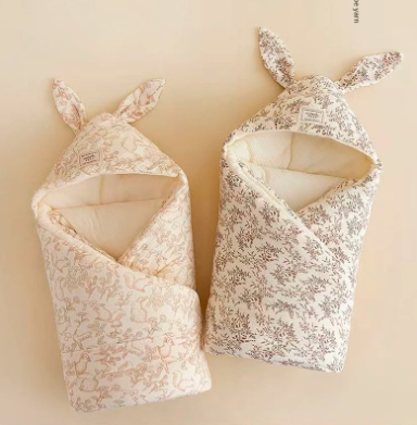 Cocoon Envelope Swaddle Wrap- Bunny Ear Design