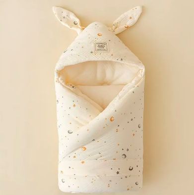 Cocoon Envelope Swaddle Wrap- Bunny Ear Design