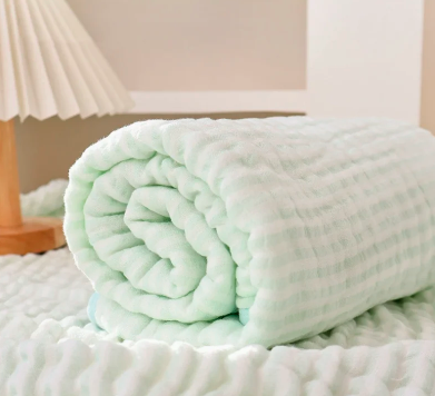 StripeHaven Muslin Swaddle Blanket
