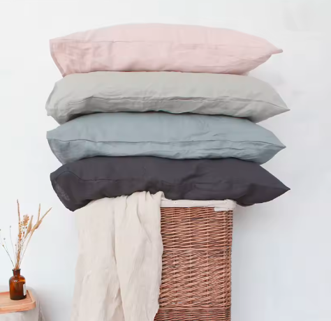 LuxeLinen Pillowcases- Flax Linen