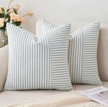 Linea Striped Linen Cushion Cover