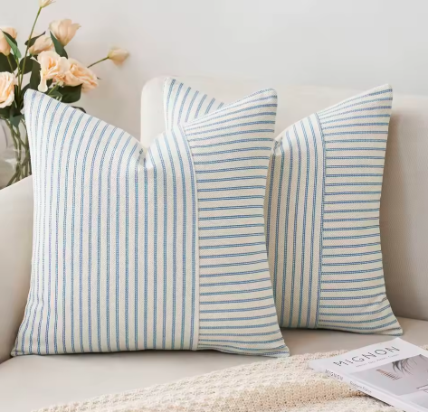 Linea Striped Linen Cushion Cover