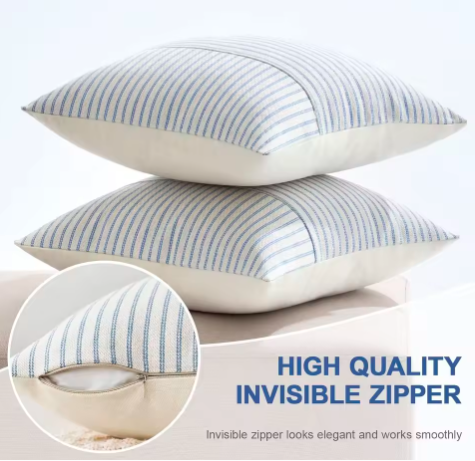Linea Striped Linen Cushion Cover