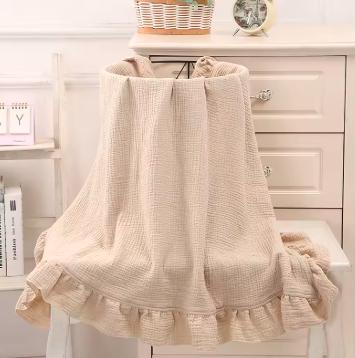 SnuggleRuffle Organic Muslin Baby Swaddle