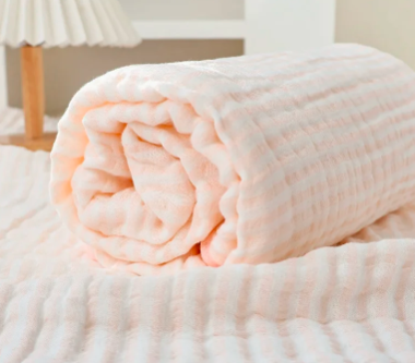 StripeHaven Muslin Swaddle Blanket