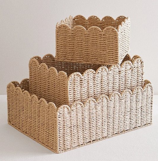Scalloped Edge Basket