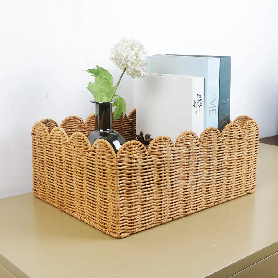 Scalloped Edge Basket