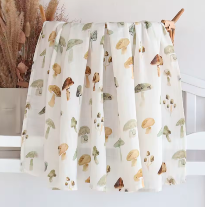 Eira Printed Muslin Swaddle