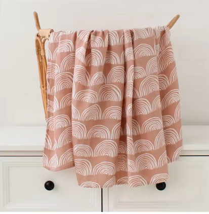 Eira Printed Muslin Swaddle