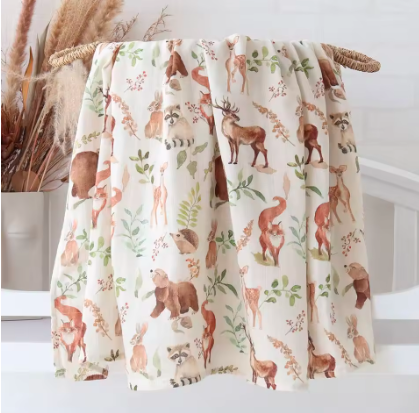 Eira Printed Muslin Swaddle
